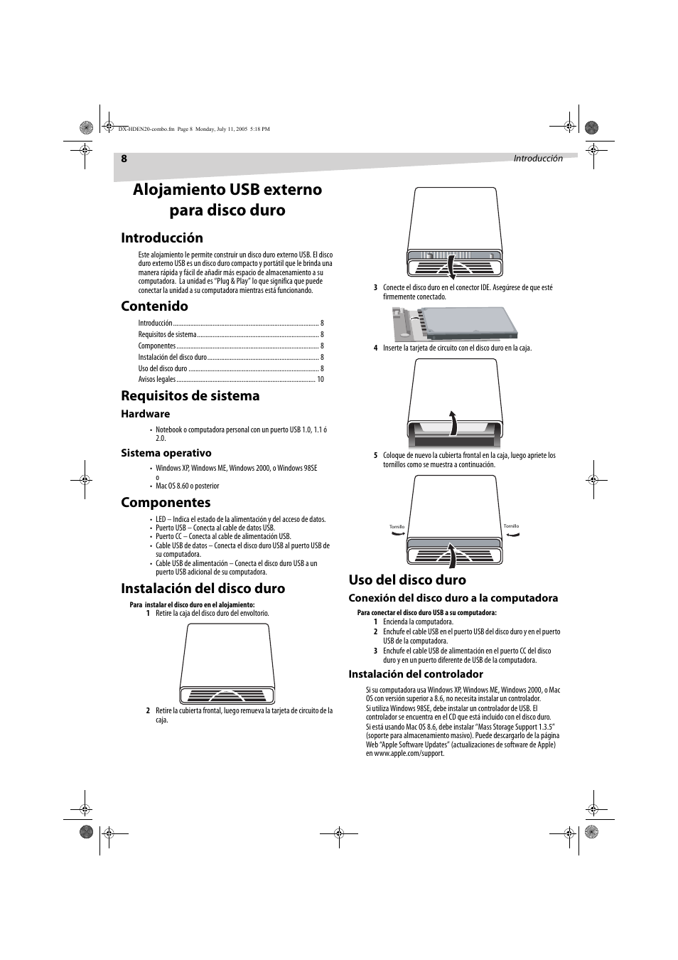 Dynex DX-HDEN20 User Manual | Page 8 / 12