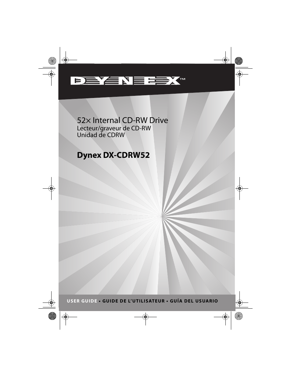 Dynex DX-CDRW52 User Manual | 47 pages