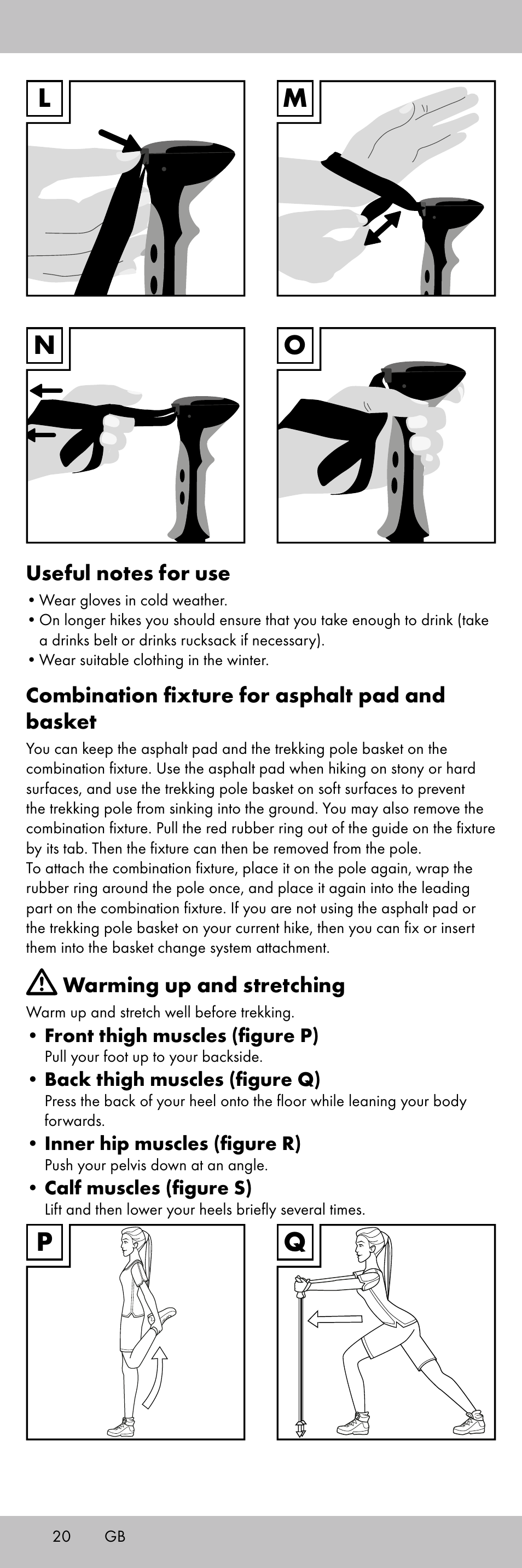 Lm n o | Crivit TS-1853 User Manual | Page 20 / 28