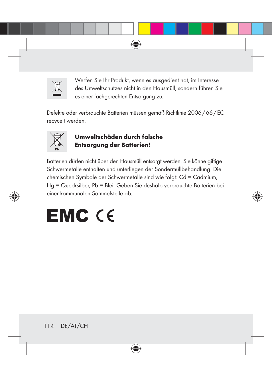 Crivit Z31222 User Manual | Page 114 / 115