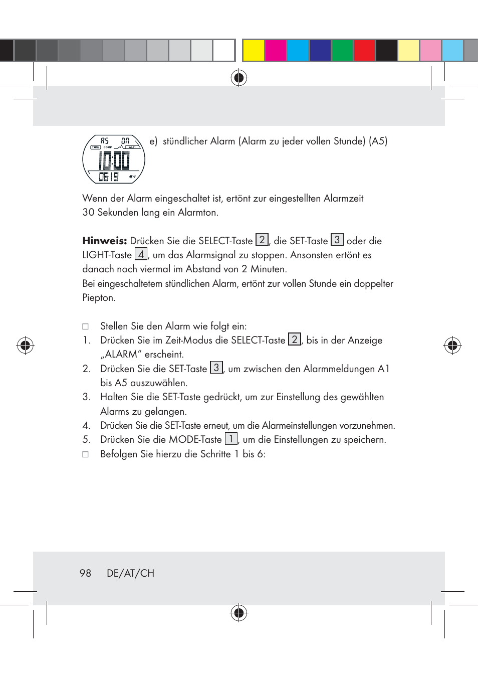 Crivit Z31222 User Manual | Page 98 / 115