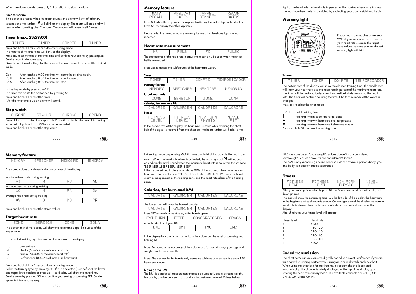 Crivit 1-LD3322 User Manual | Page 14 / 16