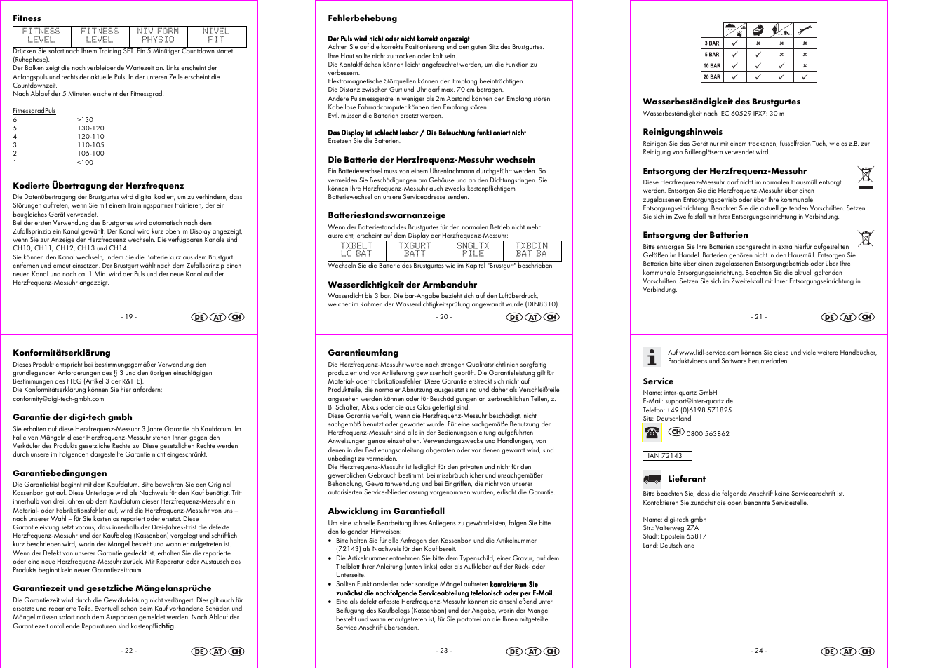 Crivit 1-LD3322 User Manual | Page 4 / 16