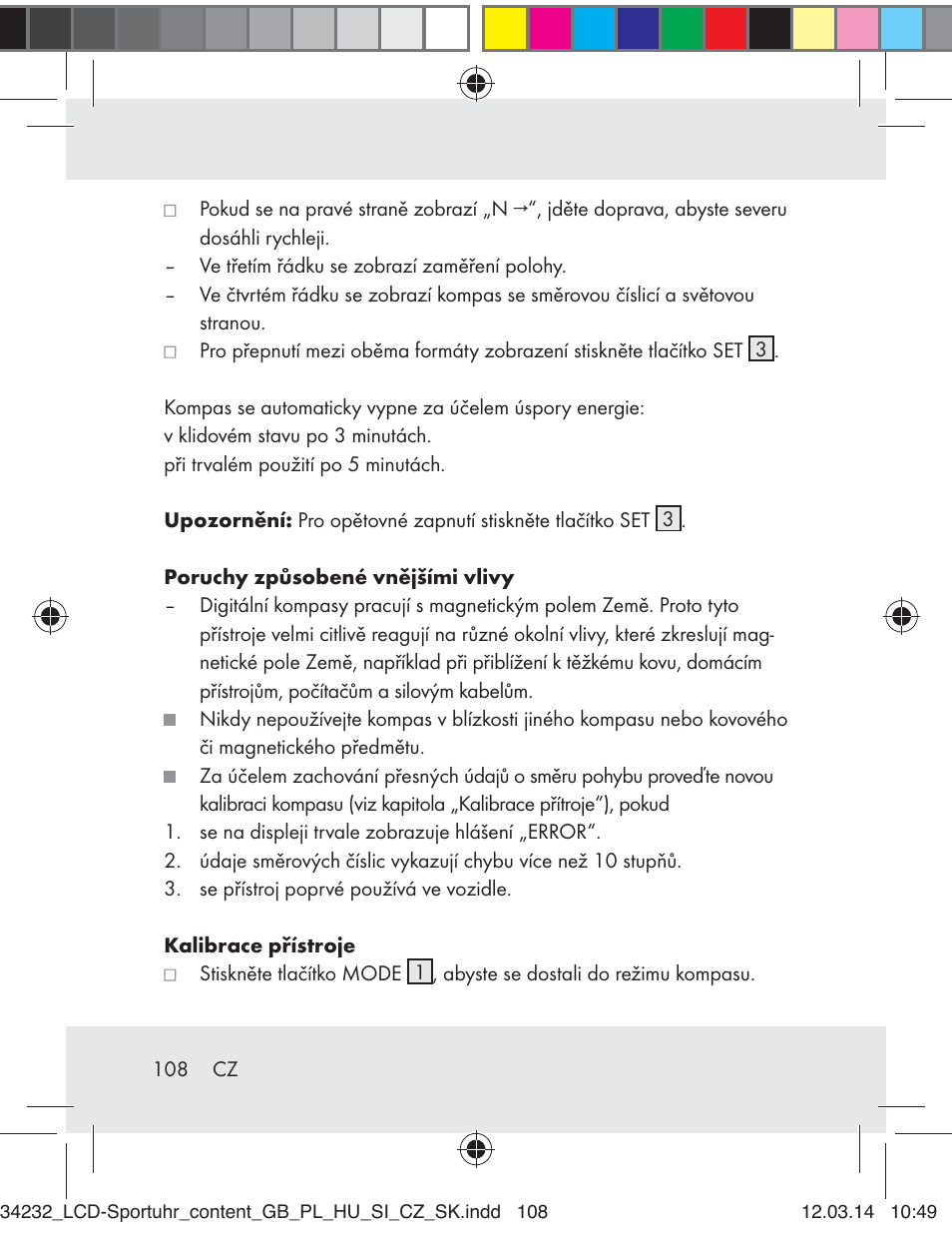 Crivit Z32130 User Manual | Page 108 / 141