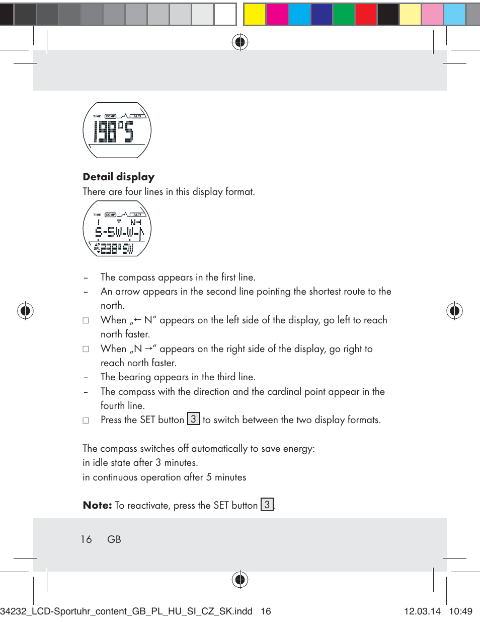 Crivit Z32130 User Manual | Page 16 / 141