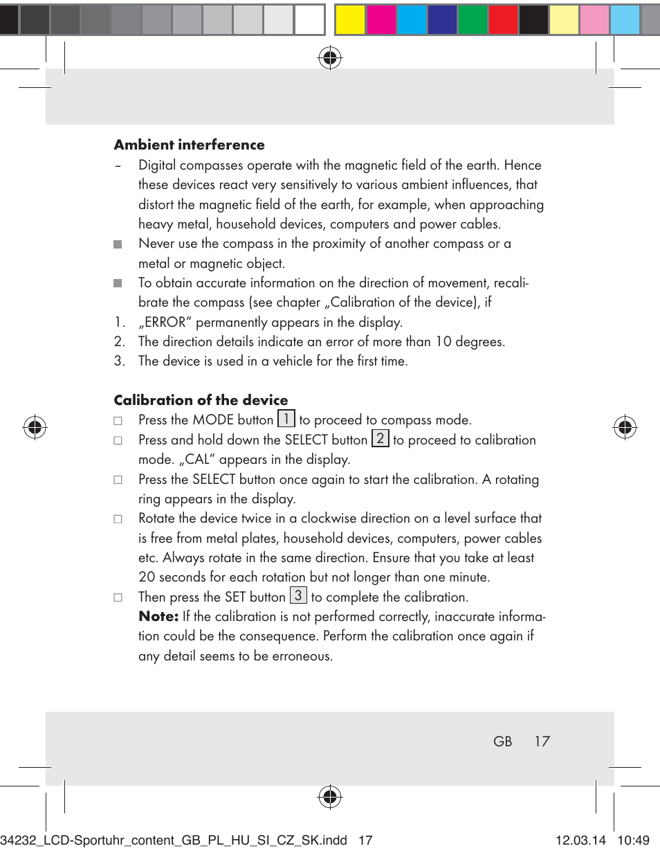 Crivit Z32130 User Manual | Page 17 / 141