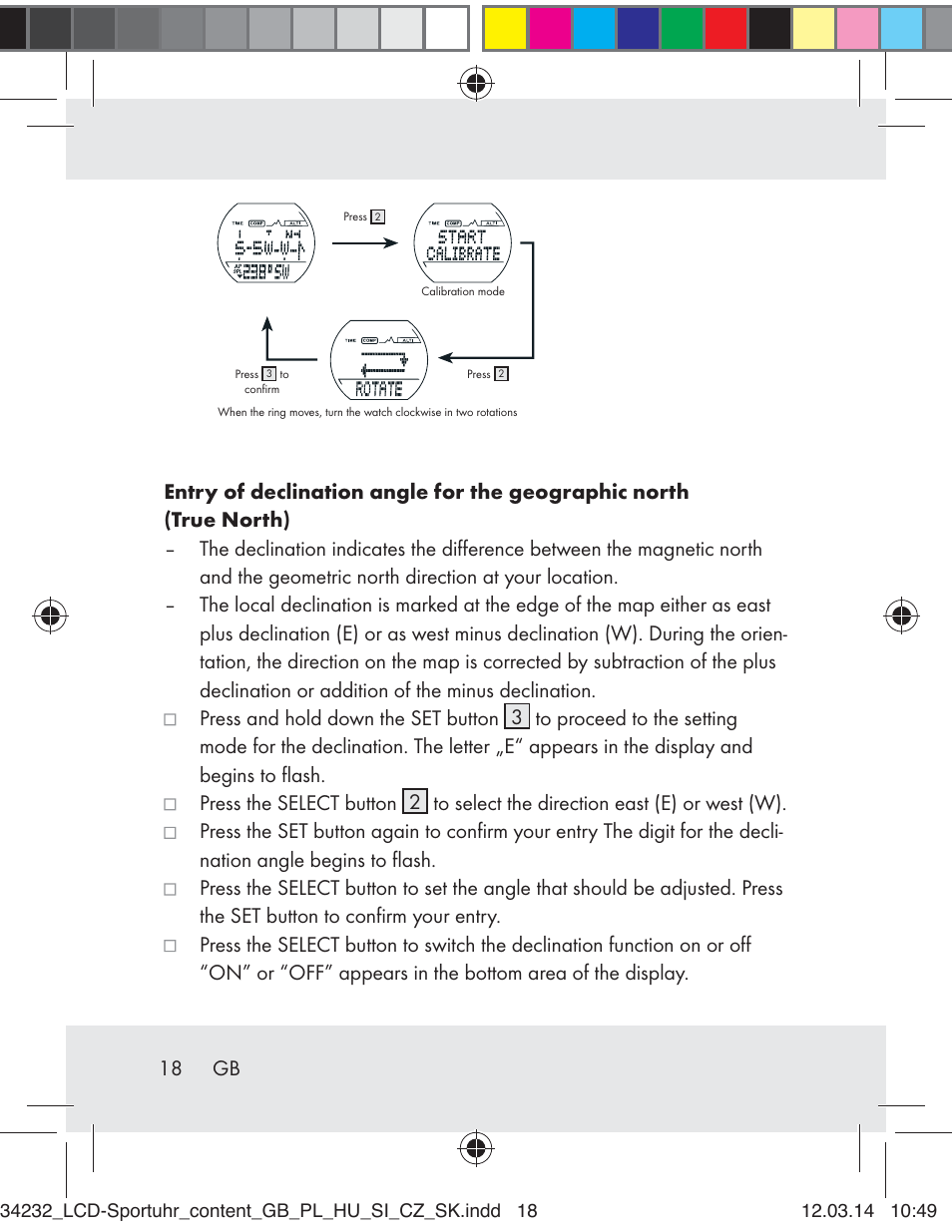 18 gb | Crivit Z32130 User Manual | Page 18 / 141