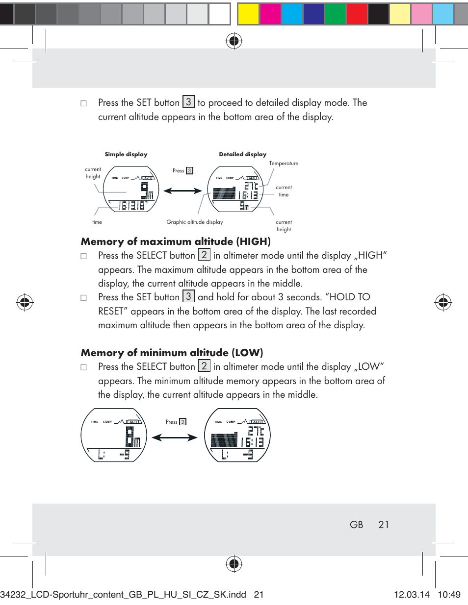 Crivit Z32130 User Manual | Page 21 / 141