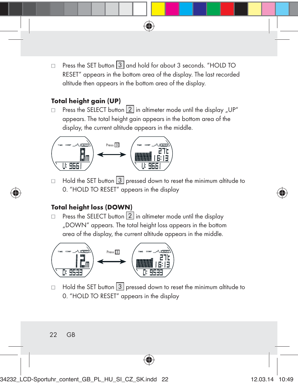 Crivit Z32130 User Manual | Page 22 / 141