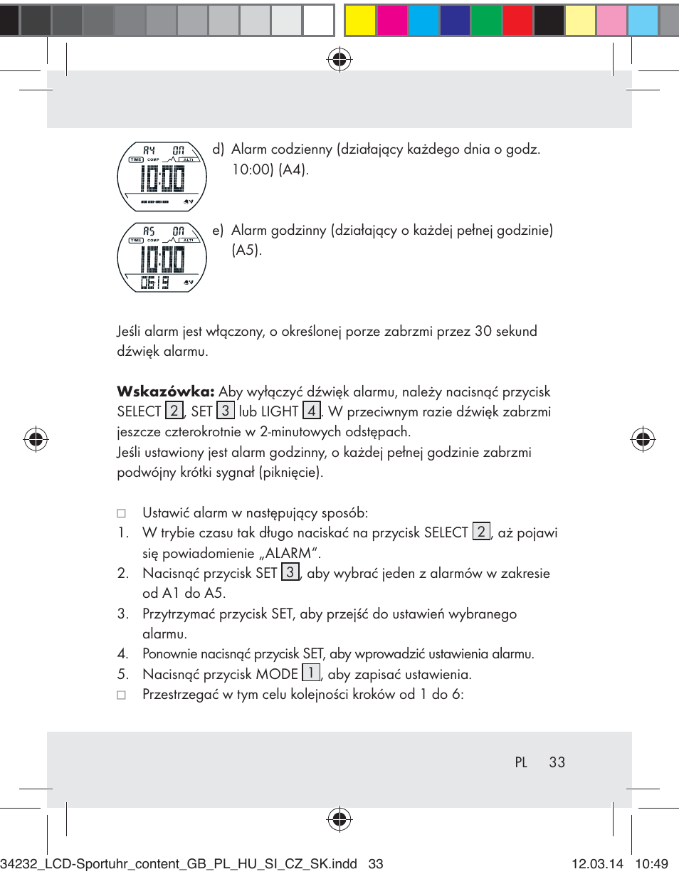 Crivit Z32130 User Manual | Page 33 / 141