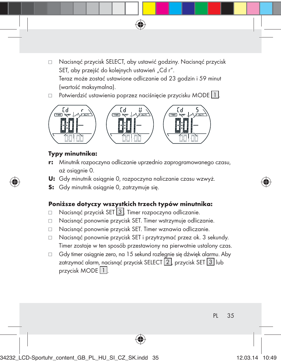 Crivit Z32130 User Manual | Page 35 / 141