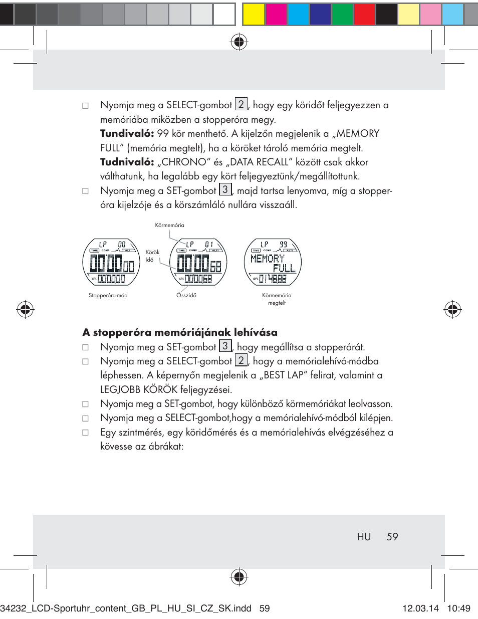 Crivit Z32130 User Manual | Page 59 / 141