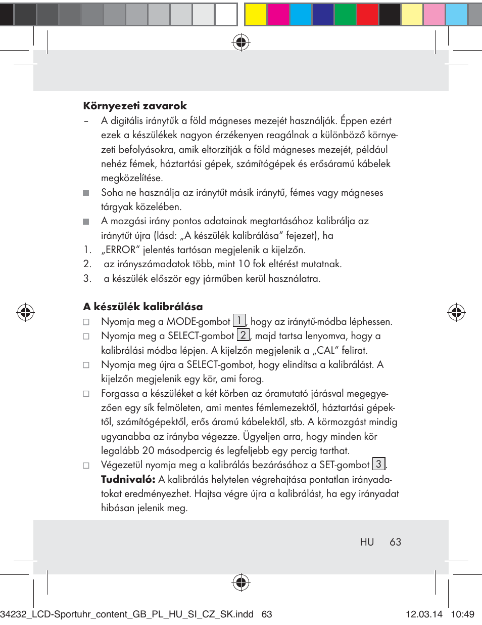 Crivit Z32130 User Manual | Page 63 / 141