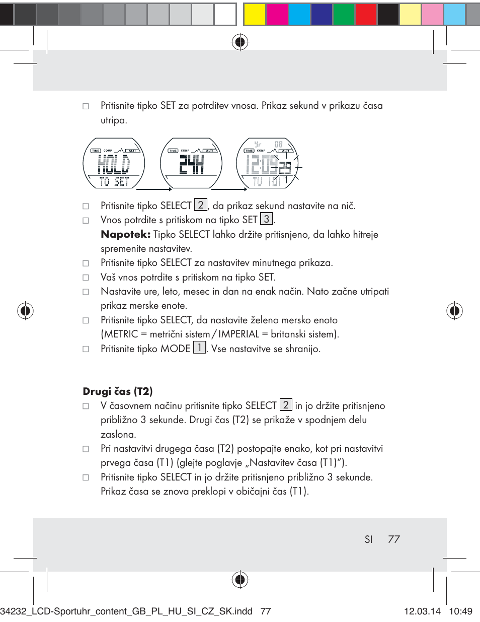 Crivit Z32130 User Manual | Page 77 / 141