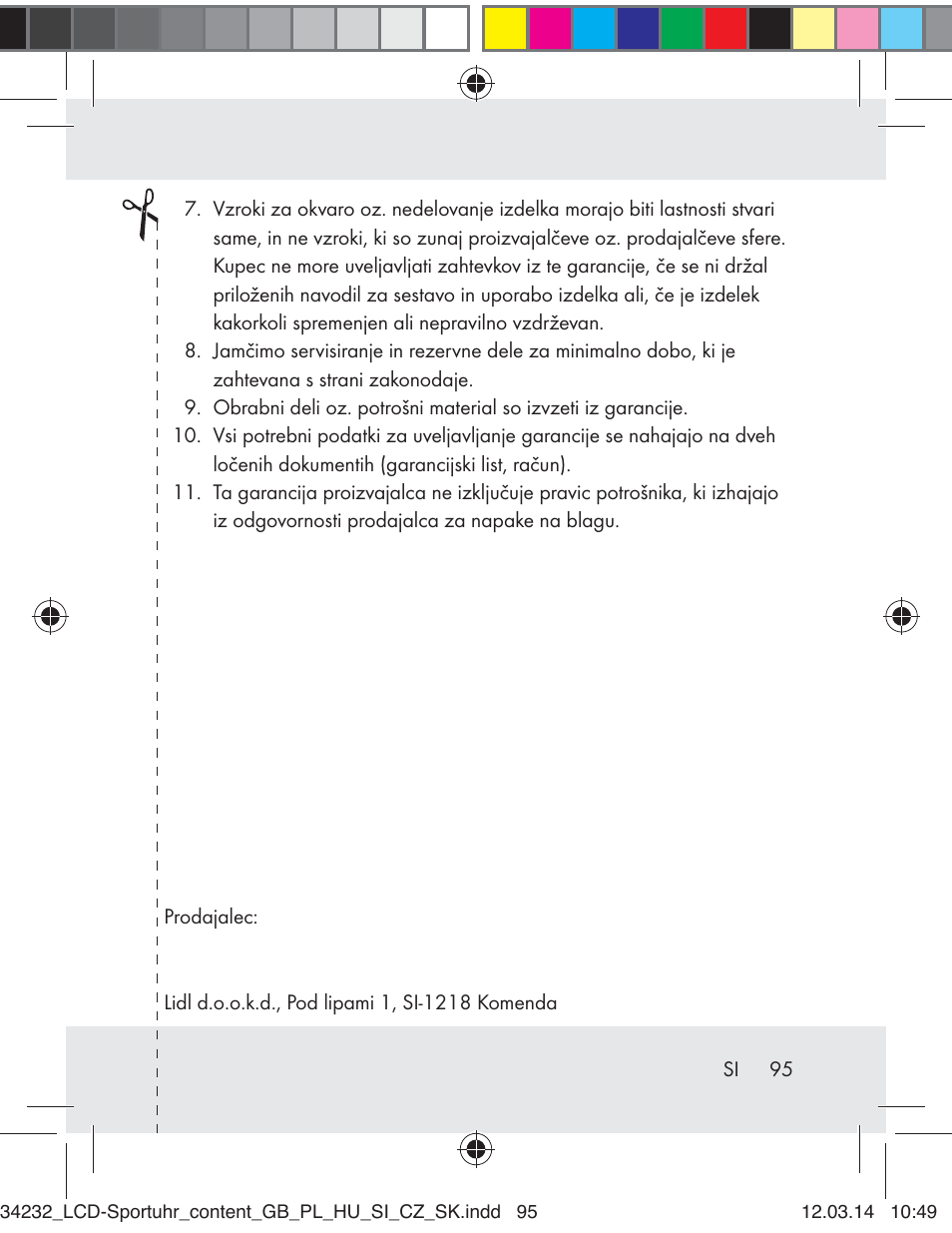 Crivit Z32130 User Manual | Page 95 / 141