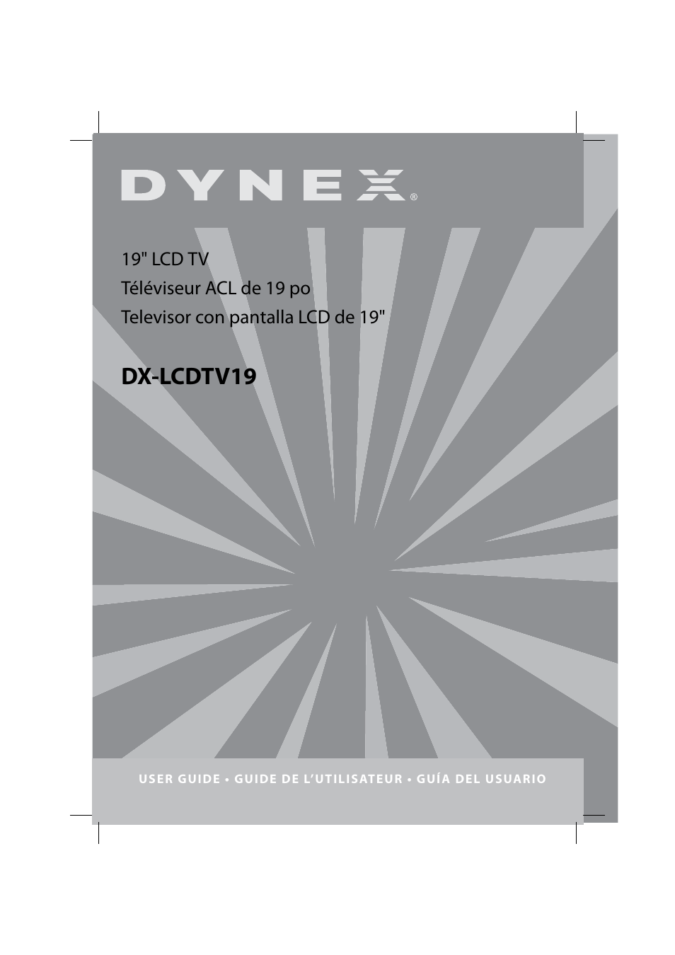 Dynex DX-LCDTV19 User Manual | 50 pages