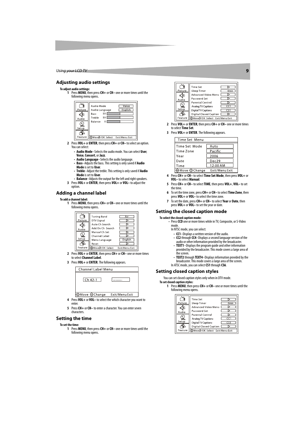 Dynex DX-LCDTV19 User Manual | Page 9 / 50