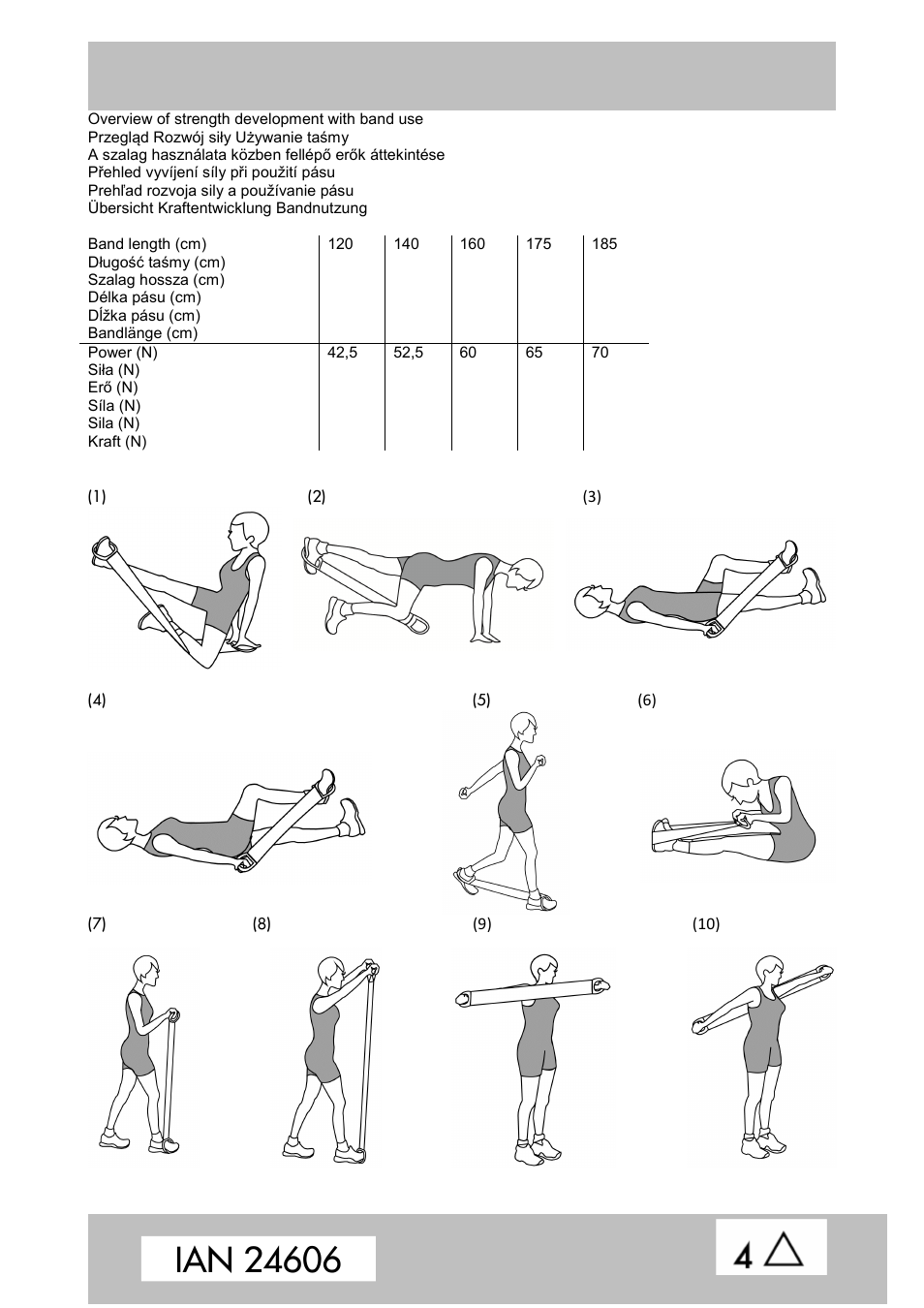 Crivit Fitness Band User Manual | Page 18 / 19