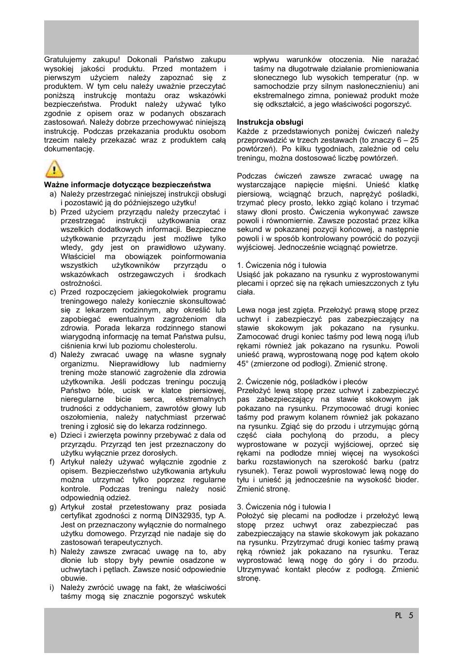 Crivit Fitness Band User Manual | Page 5 / 19