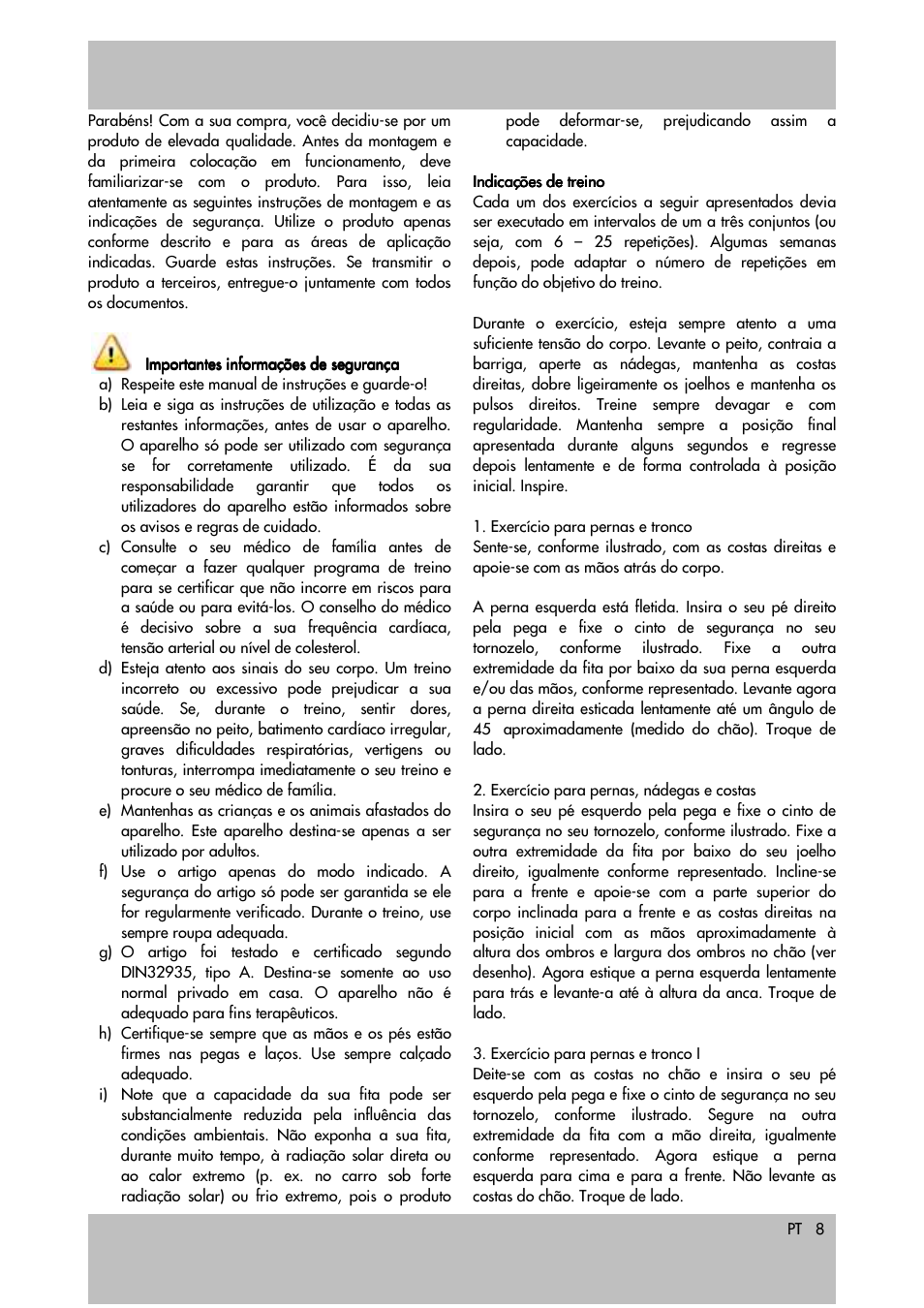 Crivit Fitness Band User Manual | Page 8 / 17