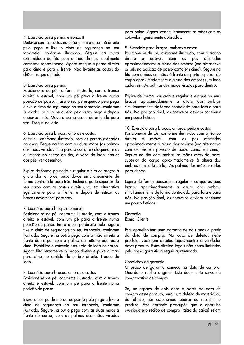 Crivit Fitness Band User Manual | Page 9 / 17