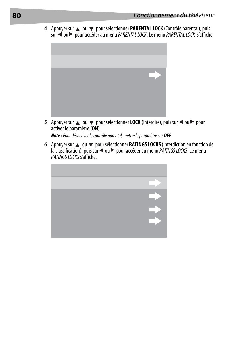 Ocks tv rating canada english canada french | Dynex DX-R24TV User Manual | Page 80 / 142