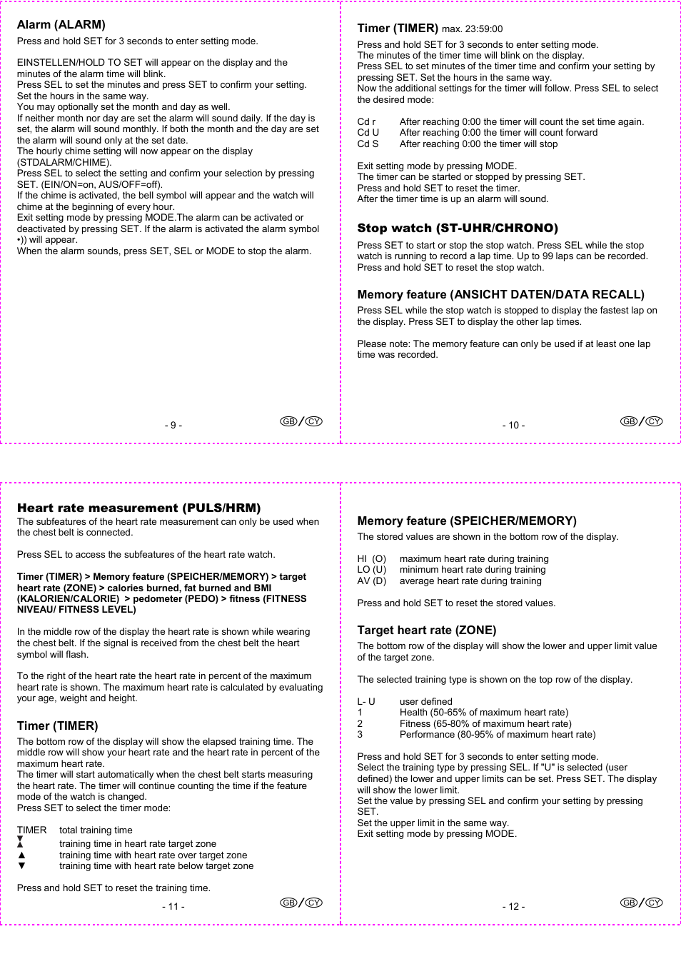 Crivit 1-LD3292 User Manual | Page 4 / 18