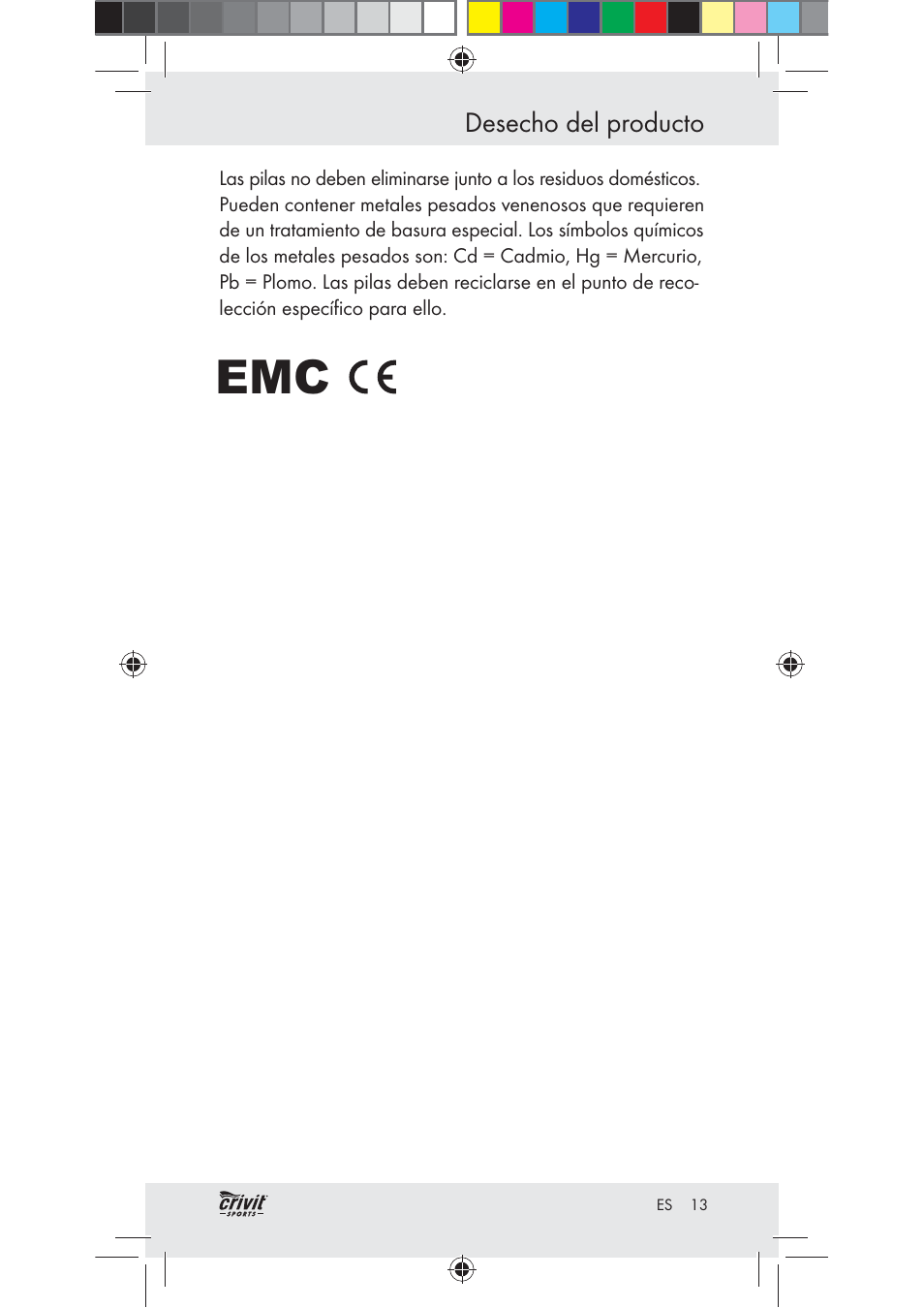 Crivit Z31037 User Manual | Page 13 / 47