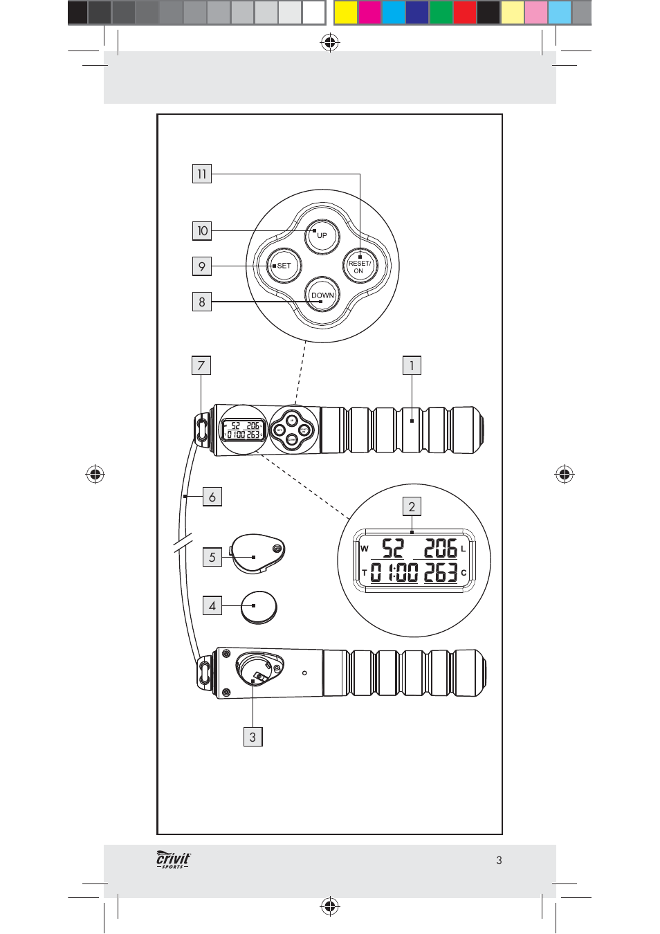 Crivit Z31037 User Manual | Page 3 / 47