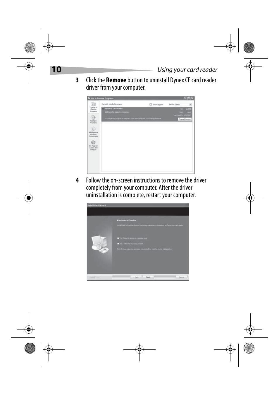 Dynex DX-CRCF12 User Manual | Page 10 / 50