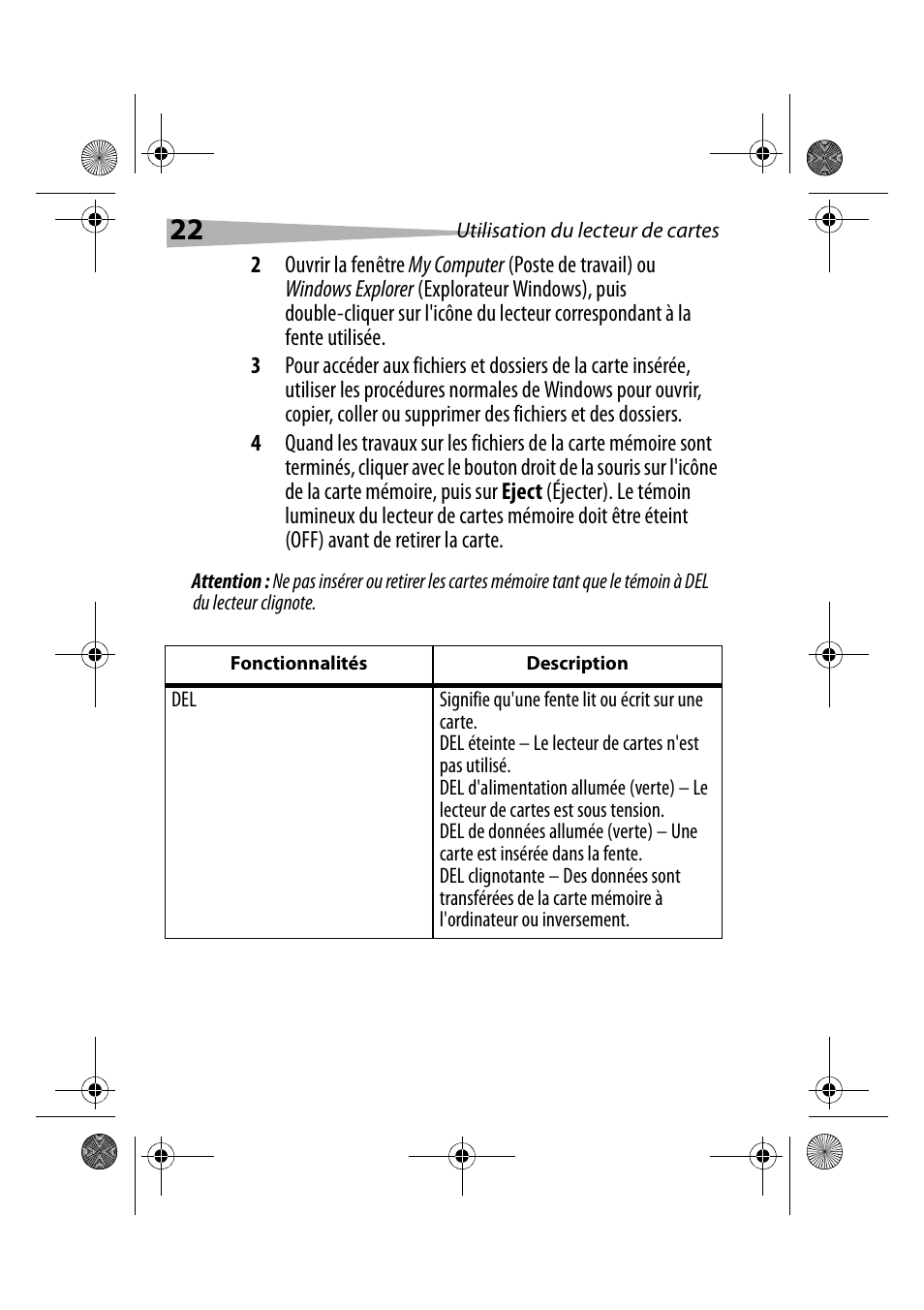 Dynex DX-CRCF12 User Manual | Page 22 / 50