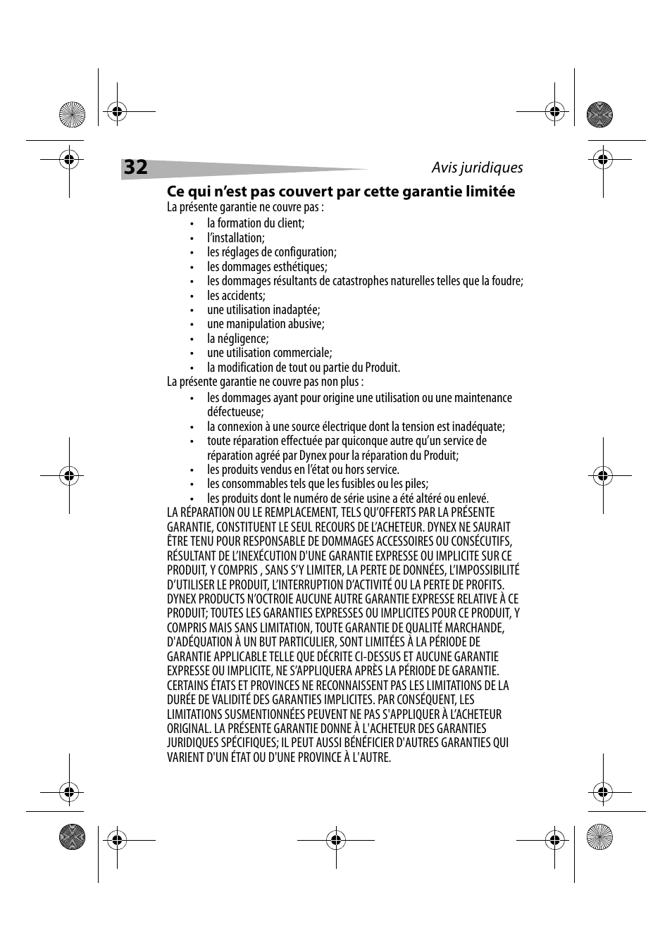 Dynex DX-CRCF12 User Manual | Page 32 / 50