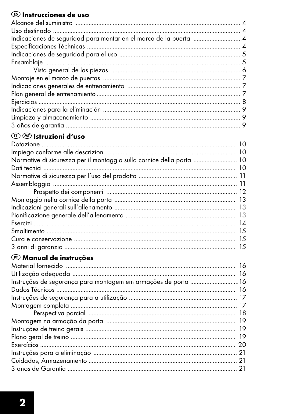 Crivit MR-1442 User Manual | Page 2 / 36