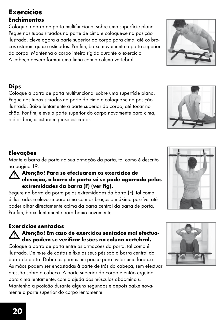 20 exercícios | Crivit MR-1442 User Manual | Page 20 / 36