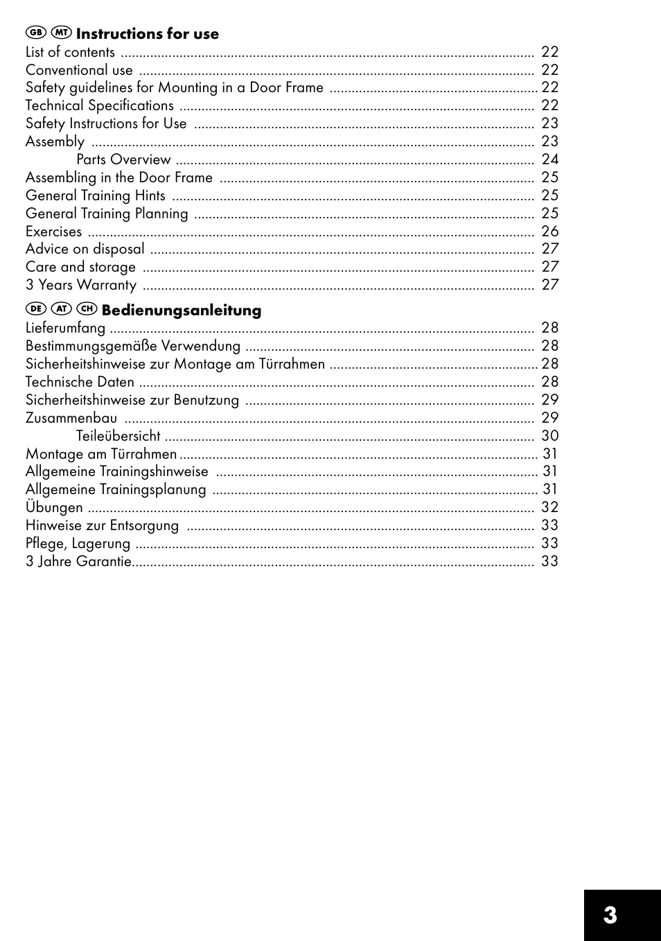 Crivit MR-1442 User Manual | Page 3 / 36