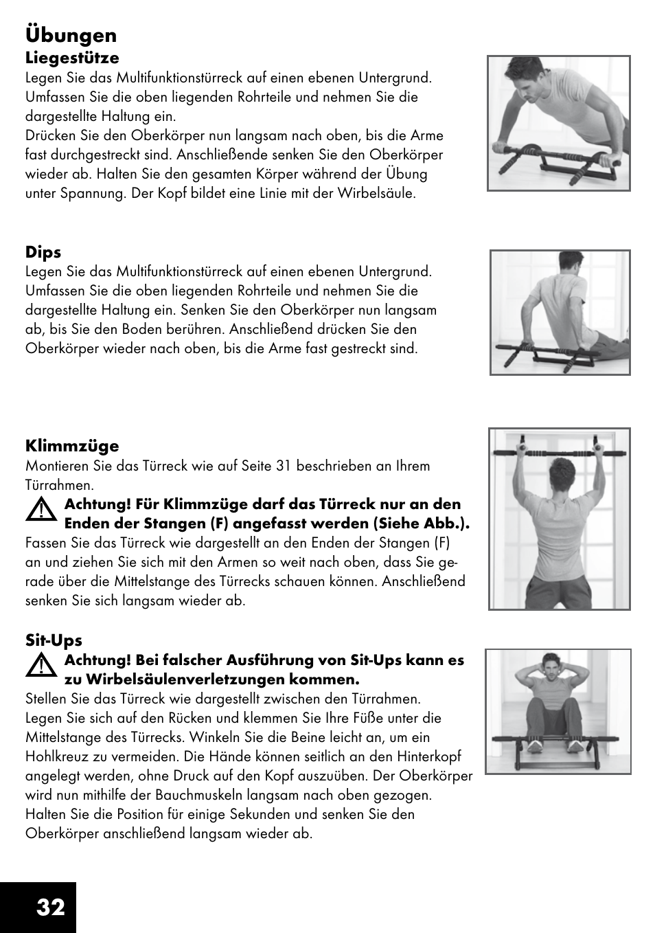 32 übungen | Crivit MR-1442 User Manual | Page 32 / 36