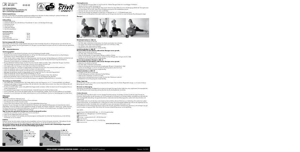 Crivit GF-1319 User Manual | Page 4 / 4