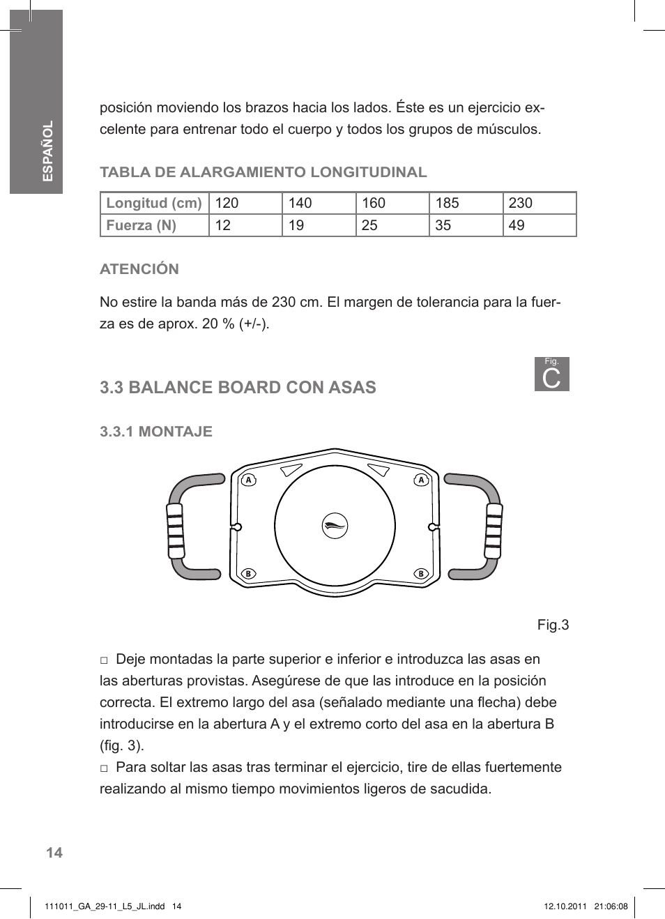 3 balance board con asas | Crivit SP - 348 User Manual | Page 10 / 74