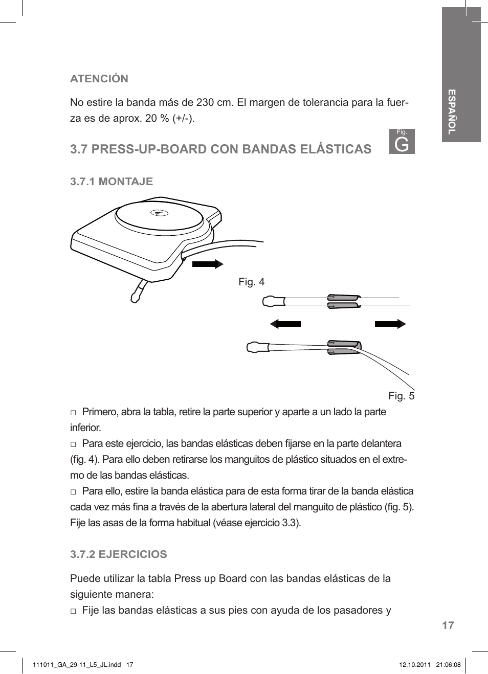 7 press-up-board con bandas elásticas | Crivit SP - 348 User Manual | Page 13 / 74