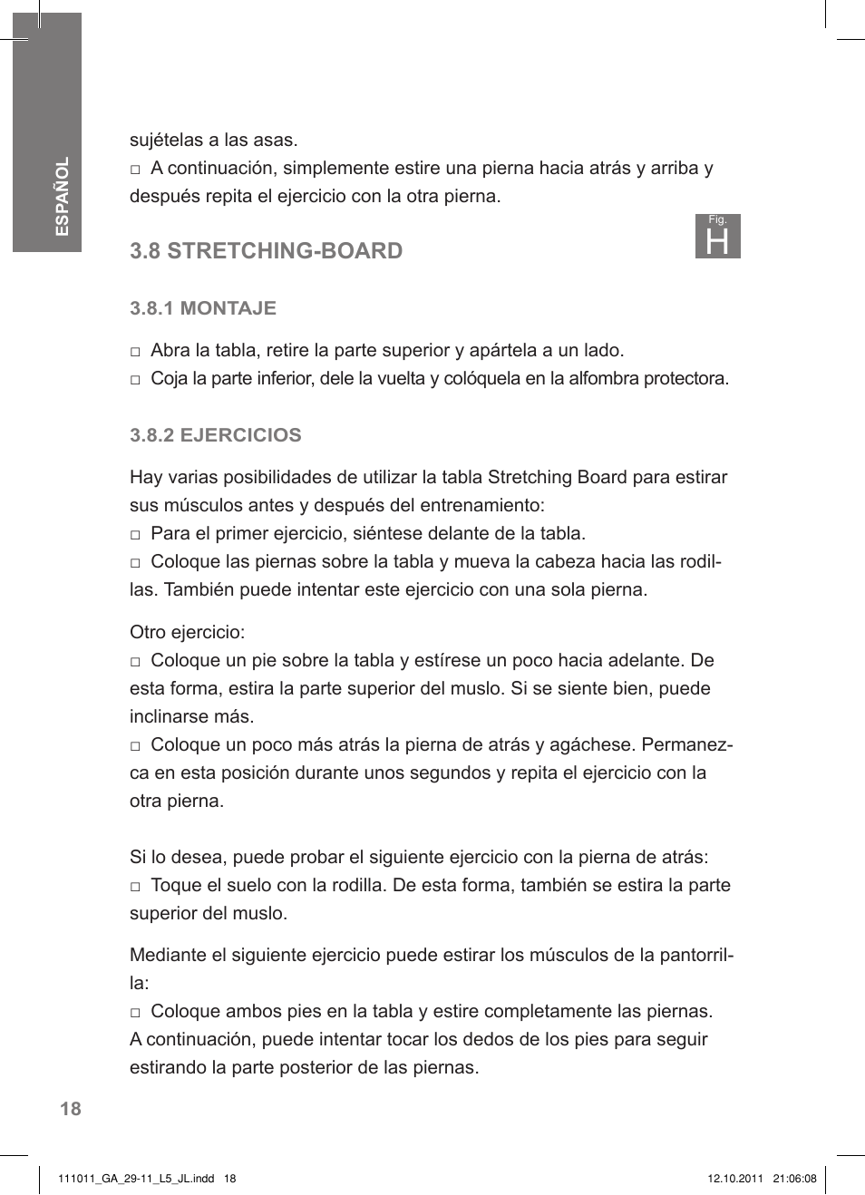 8 stretching-board | Crivit SP - 348 User Manual | Page 14 / 74