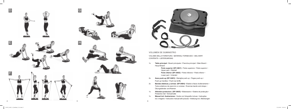 Dg e h f | Crivit SP - 348 User Manual | Page 2 / 74