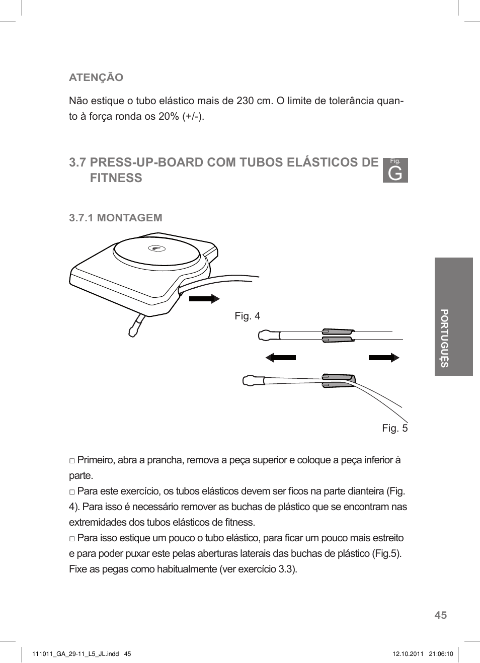 7 press-up-board com tubos elásticos de fitness | Crivit SP - 348 User Manual | Page 41 / 74