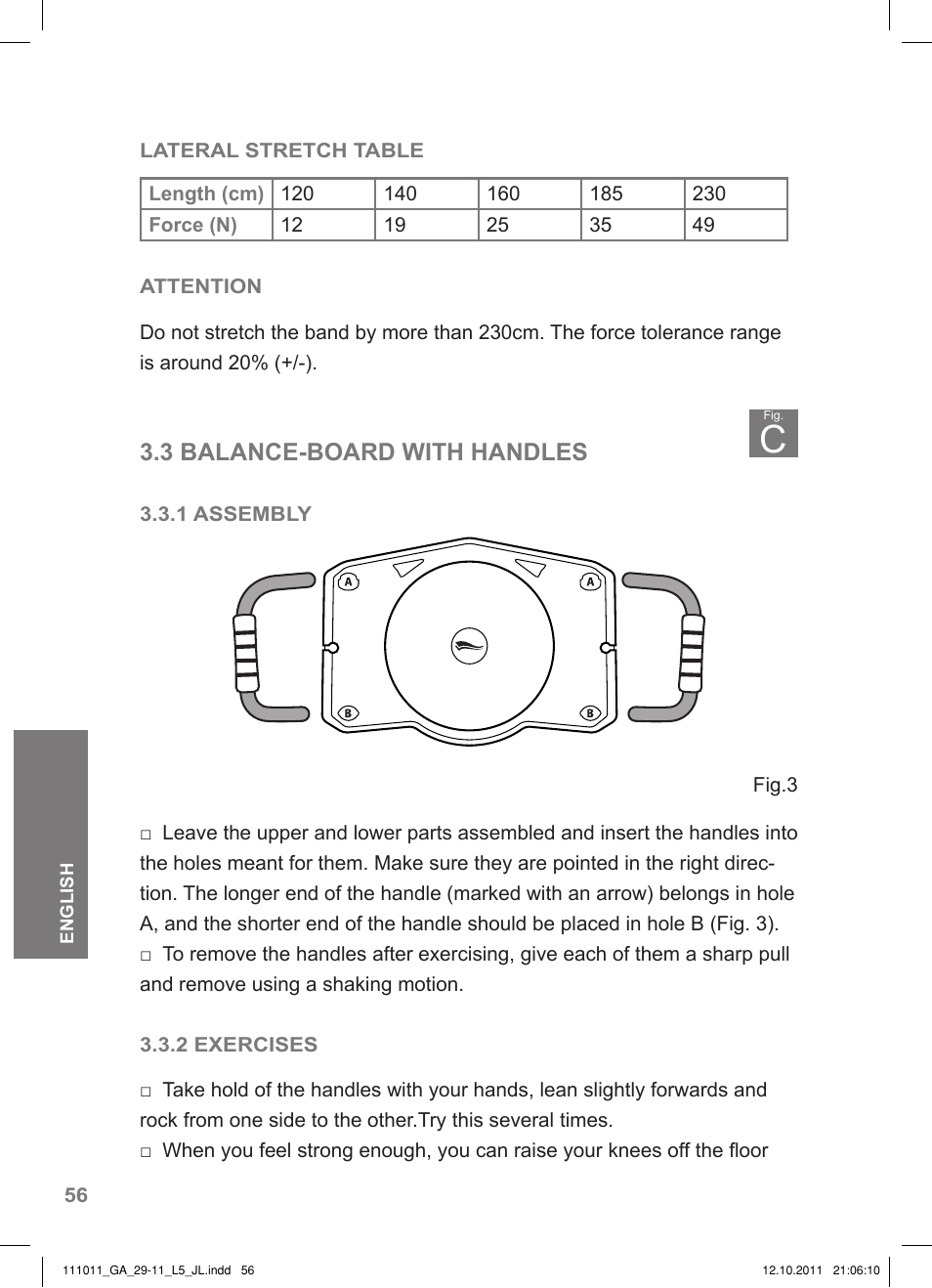 3 balance-board with handles | Crivit SP - 348 User Manual | Page 52 / 74