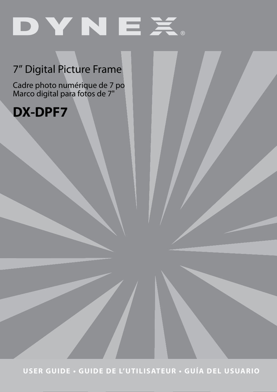 Dynex DX-DPF7 User Manual | 22 pages