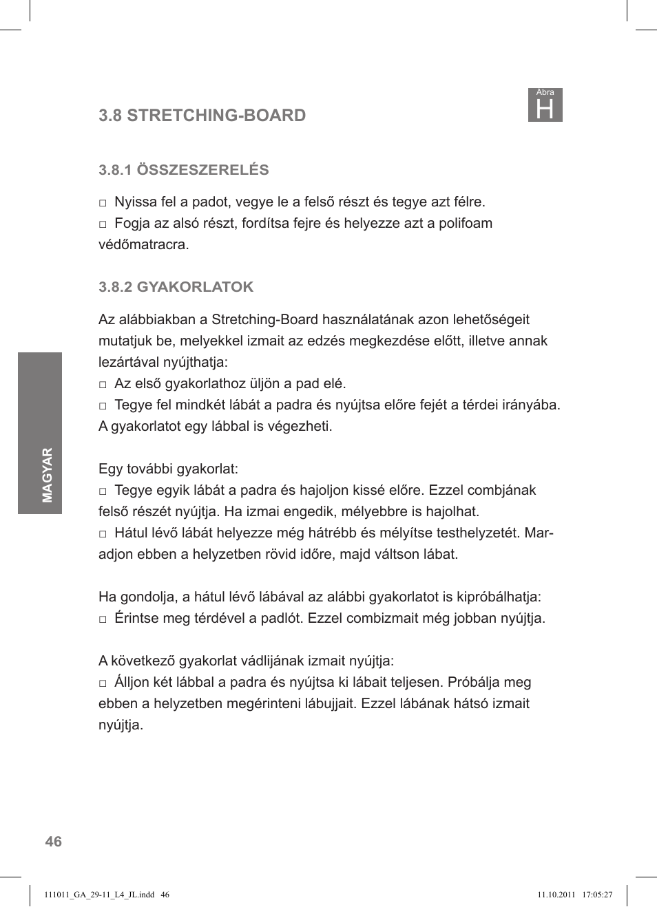 8 stretching-board | Crivit SP - 348 User Manual | Page 42 / 76