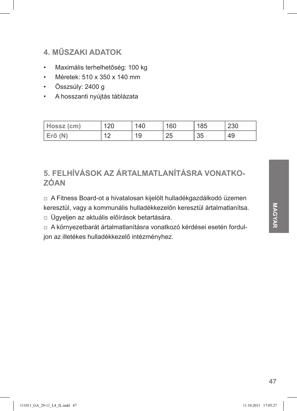 Műszaki adatok, Felhívások az ártalmatlanításra vonatko- zóan | Crivit SP - 348 User Manual | Page 43 / 76