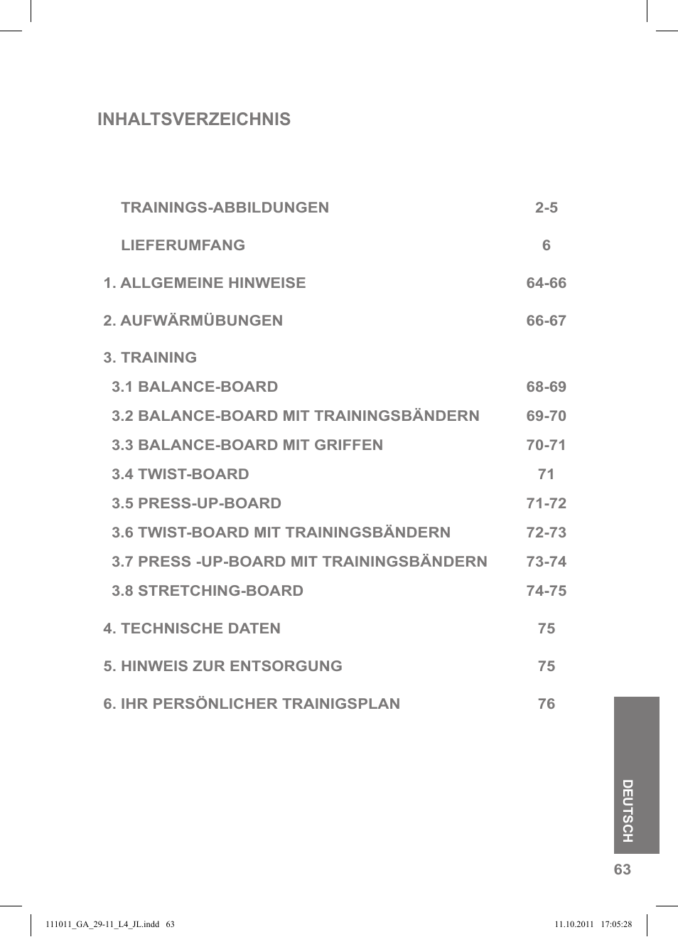 Crivit SP - 348 User Manual | Page 59 / 76