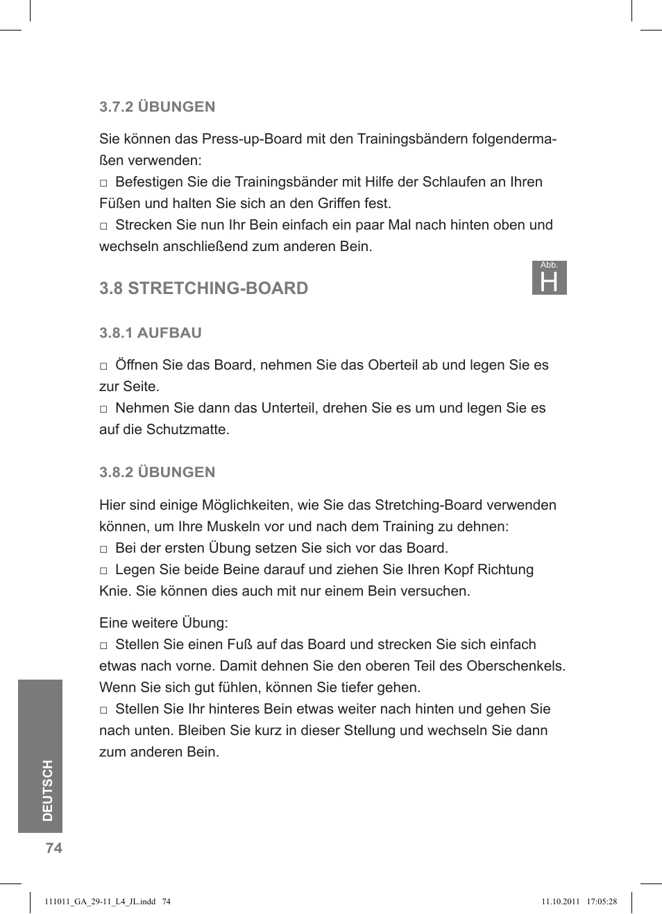 8 stretching-board | Crivit SP - 348 User Manual | Page 70 / 76
