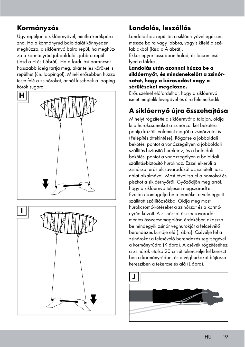 Crivit Sports Stunt Kite User Manual | Page 19 / 48