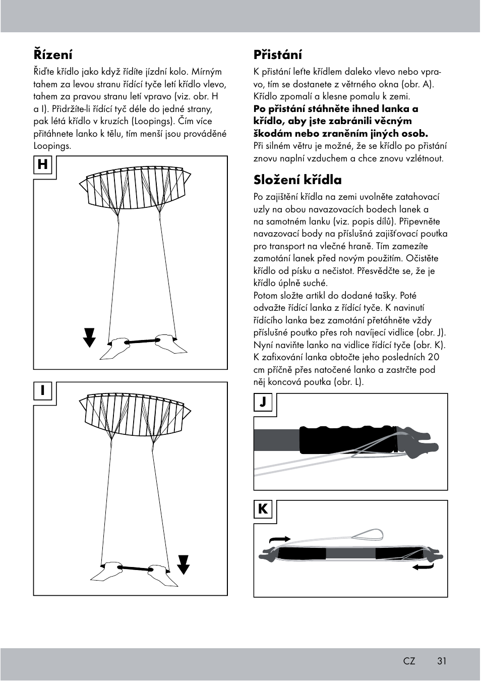 Crivit Sports Stunt Kite User Manual | Page 31 / 48